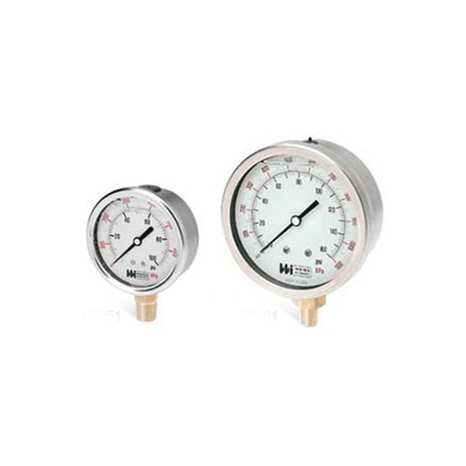 Stainless Steel Industrial Gauges